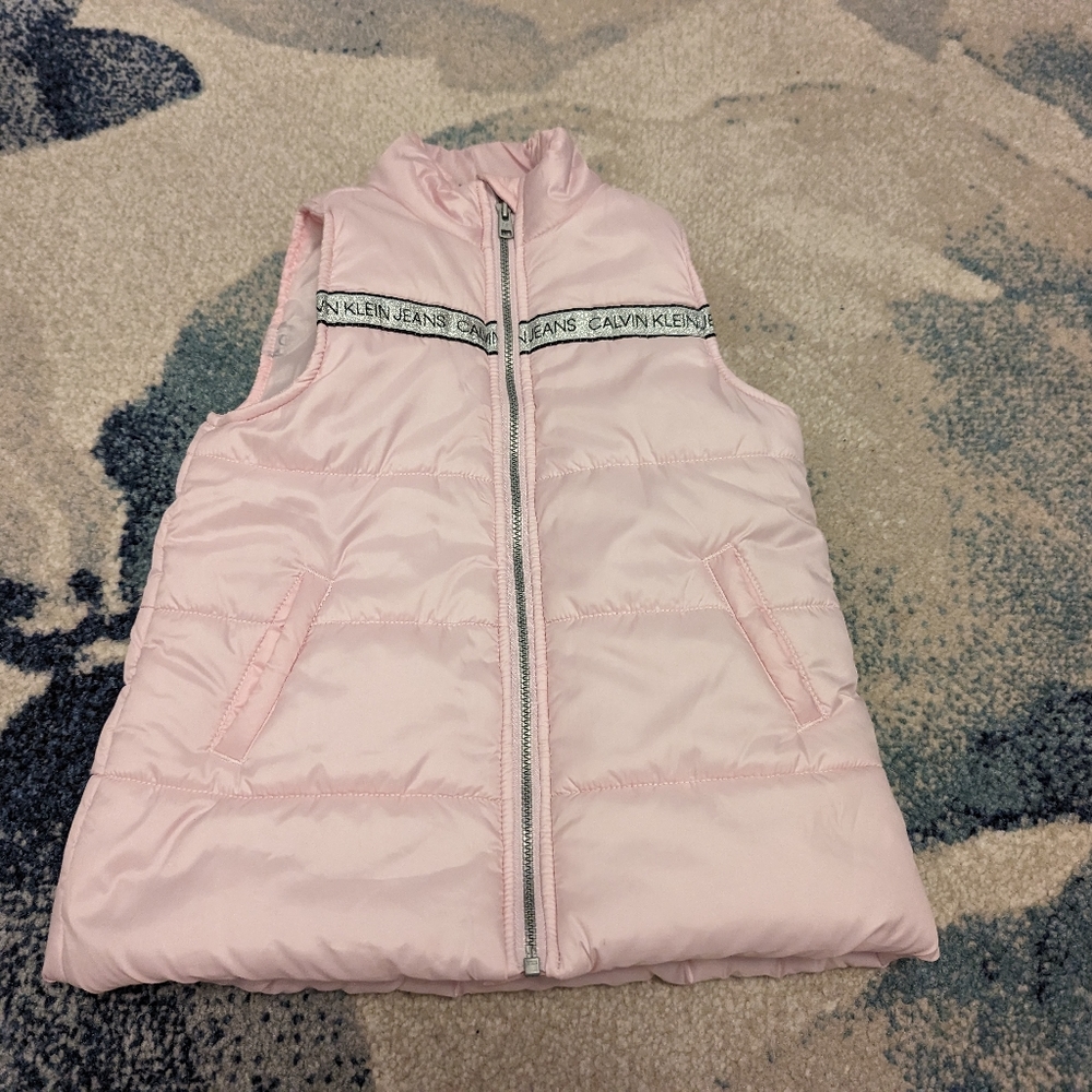 Girls Calvin Klein vest jacket size 5